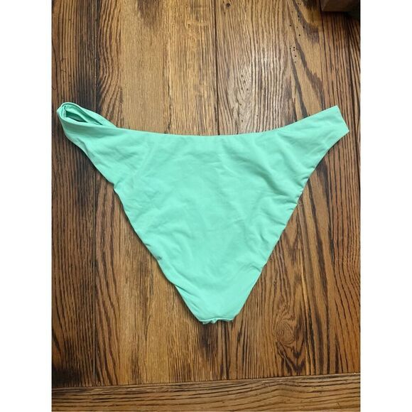 Dippin daisys green knit bikini bottoms size Large - Picture 2 of 4
